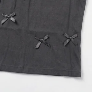 Camiseta con Listones Negra 3