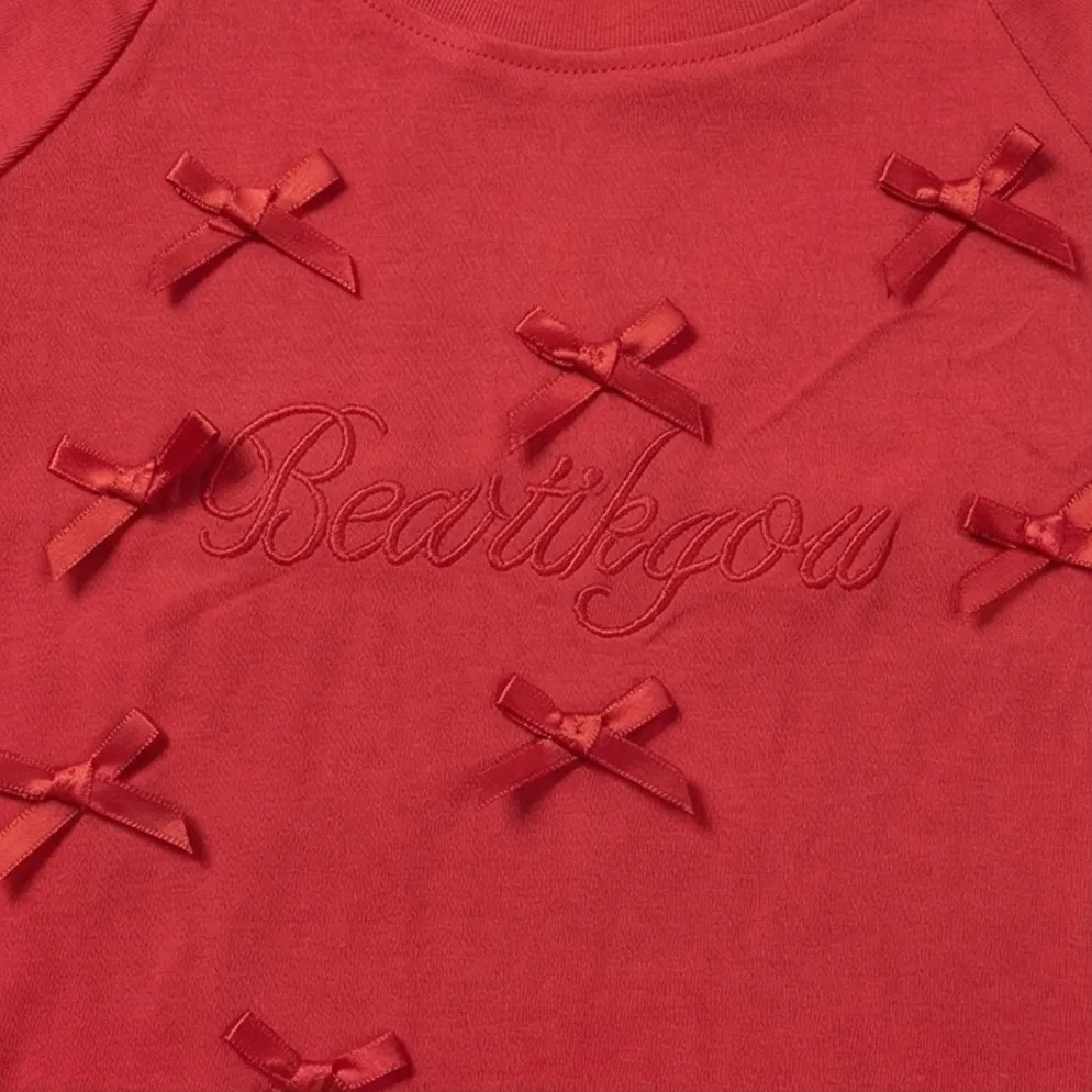 Camiseta con Listones Roja 2