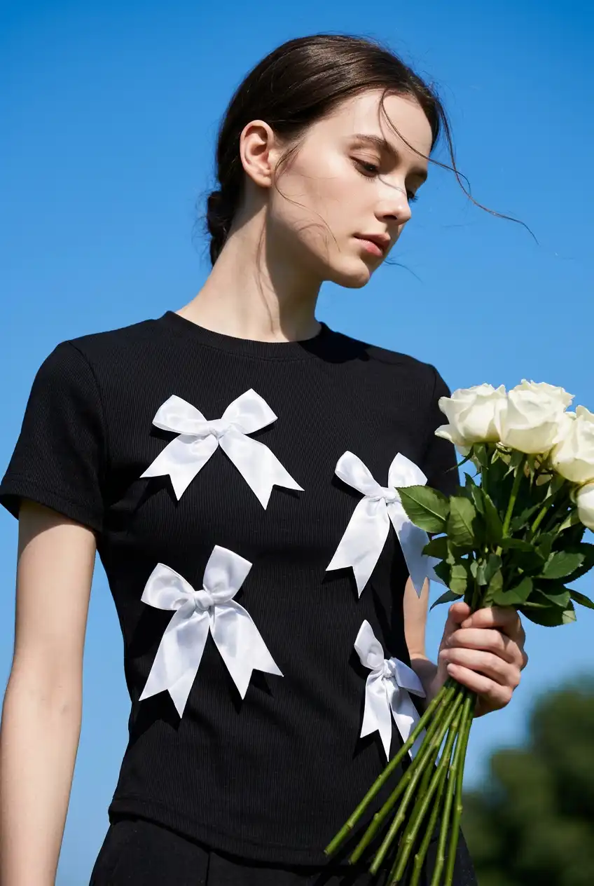 Blusa con Moños